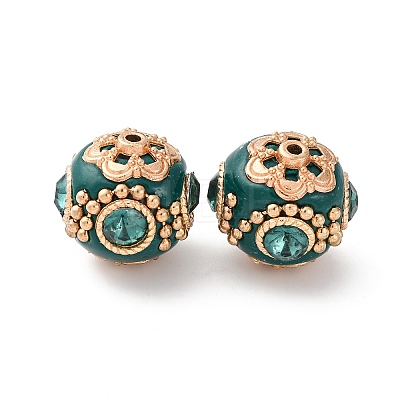 Handmade Resin Indonesia Beads IPDL-S054-008A-01KCG-1