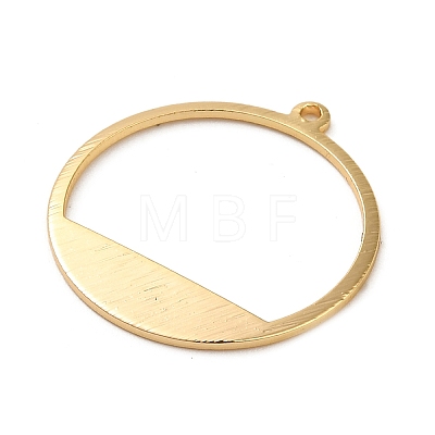 Brass Pendants KK-O100-20G-01-1