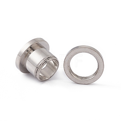 Non-Tarnish 304 Stainless Steel Ear Plugs Gauges EJEW-G317-01I-P-1