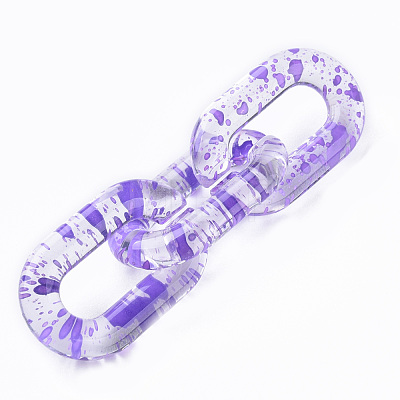 Transparent Acrylic Linking Rings OACR-N009-013A-1