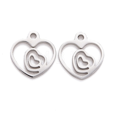 Valentine's Day 304 Stainless Steel Charms STAS-I151-31P-1