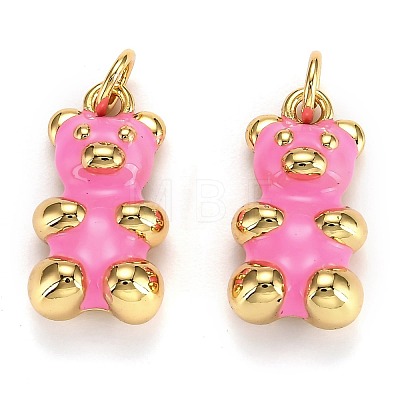 Real 18K Gold Plated Brass Pendants KK-L206-001H-G-1