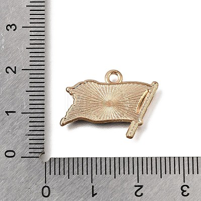 Alloy with Enamel Pendants AL-CBA9E11-03KCG-11-1