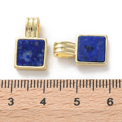 Natural Lapis Lazuli Pendants G-B123-03G-03-1