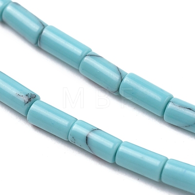 Synthetic Turquoise Beads Strands G-F631-B16-1