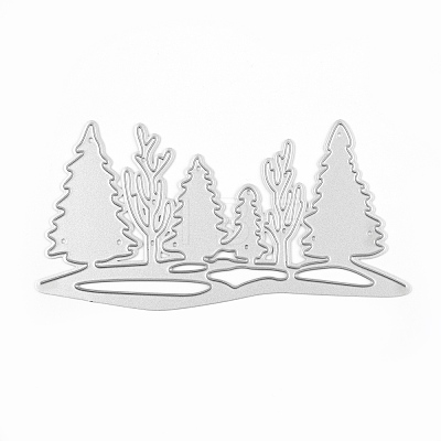 Christmas Tree Carbon Steel Cutting Dies Stencils DIY-R079-053-1