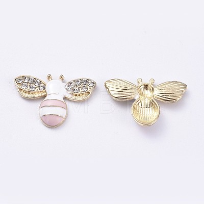 Alloy Enamel Cabochons X-ENAM-WH0047-44A-1