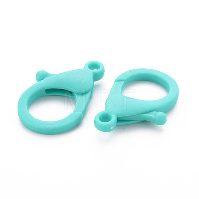 Plastic Lobster Claw Clasps X-KY-ZX002-02-B-1