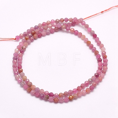 Natural Ruby Beads Strands G-F509-16-3mm-1