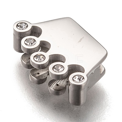 304 Stainless Steel Slide Charms STAS-P270-03P-1