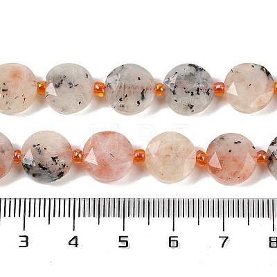 Natural Sunstone Beads Strands G-C116-A69-01-1