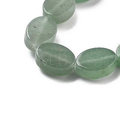 Natural Green Aventurine Beads Strands G-P559-B22-01-1