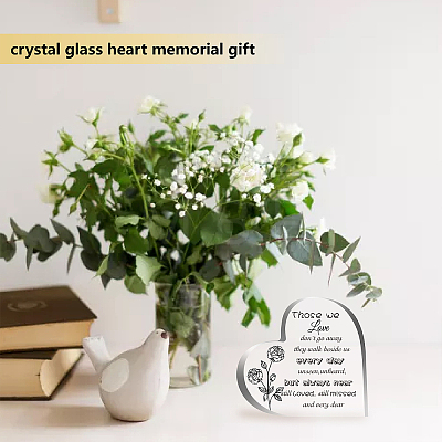 Heart-shaped with Word Acrylic Ornaments DJEW-WH0241-016-1