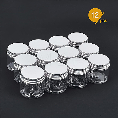 Transparent Plastic Bead Containers CON-BC0004-87-1