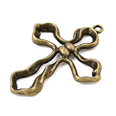 Tibetan Style Alloy Big Pendants AL-CBA5940-04AB-1