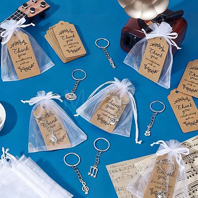 Alloy Musical Instruments Keychains KEYC-PH01622-1