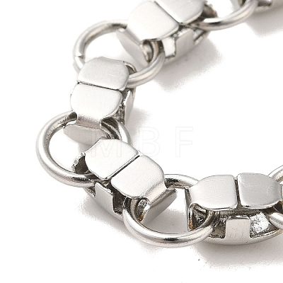 Handmade 304 Stainless Steel Necklaces NJEW-Q333-04P-1