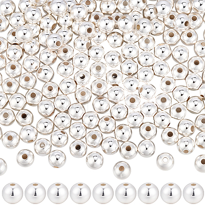Rack Plating Brass Beads KK-PA0001-09B-1