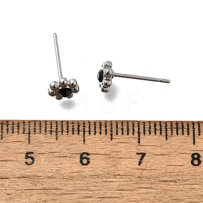 304 Stainless Steel Stud Earrings EJEW-F361-20P-1