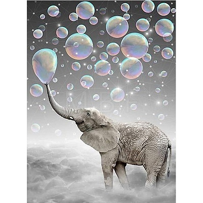 5D DIY Diamond Painting Animals Canvas Kits DIY-C004-17-1