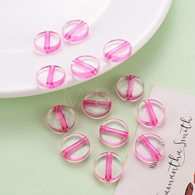 Transparent Acrylic Beads TACR-S154-09A-82-1