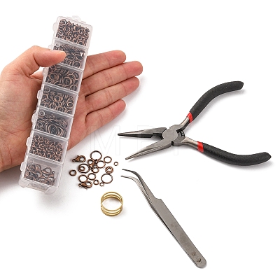 DIY Jewelry Making Finding Kit DIY-YW0006-12R-1