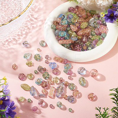 100G Transparent Acrylic Beads OACR-BT0001-06-1