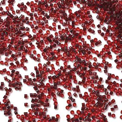 Transparent Colours Glass Seed Beads SEED-H003-01A-1