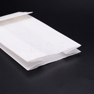 Rectangle Blank Greaseproof Wrapping Paper Baking Bags CARB-WH0014-01-1