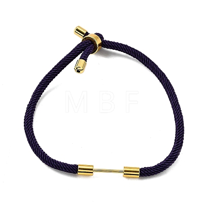 Braided Nylon Cord Bracelet Making MAK-A017-D03-31G-1