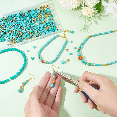 ARRICRAFT DIY Beads Jewelry Making Finding Kit G-AR0005-60-1
