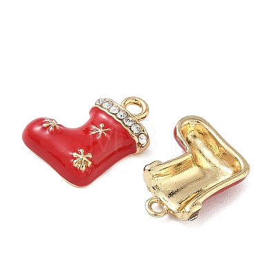 Christmas Alloy Enamel Pendants LS-ENAM-I073-02G-02-1