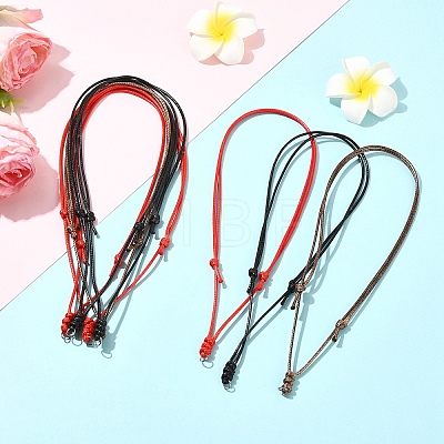 30Pcs 3 Colors Waxed Polyester Cord Necklaces Making NJEW-YW00014-1