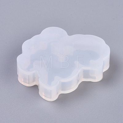 Poodle Dog Shape DIY Silhouette Silicone Molds DIY-WH0163-65-1