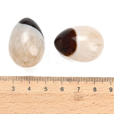 Natural Agate(Dyed & Heated) Egg Stone GG-L654-H02-07-1