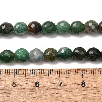 Natural Fuchsite Beads Strands GG-CBADA9D-A01-6mm-1