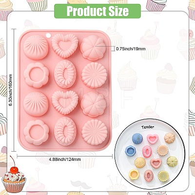 Heart Flower Chocolate Silicone Molds ST-CJ0043-062-1