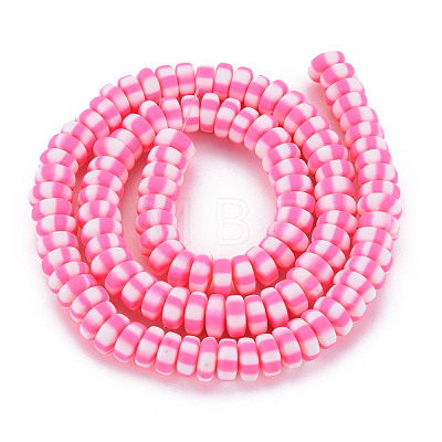 Handmade Polymer Clay Beads Strands CLAY-N008-042C-1
