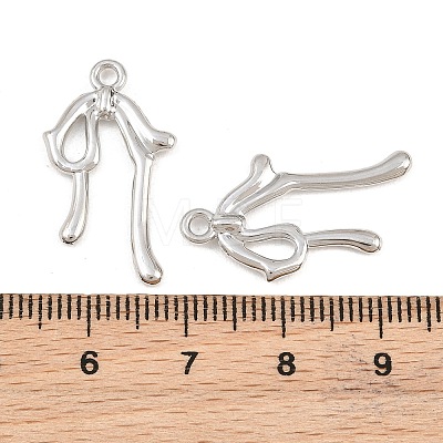 Alloy Pendants AL-CBA15FB-10P-1