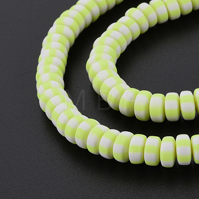 Handmade Polymer Clay Beads Strands CLAY-N008-042J-1