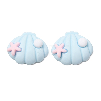 Opaque Resin Cabochons RE-CBA49A8-09-1