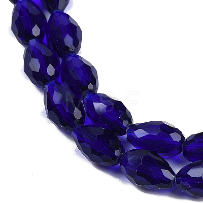 Transparent Glass Beads Strands X-EGLA-N013-T6mm-D07-1