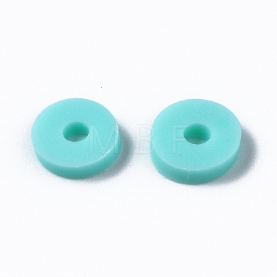 Handmade Polymer Clay Beads CLAY-Q251-6.0mm-B20-1