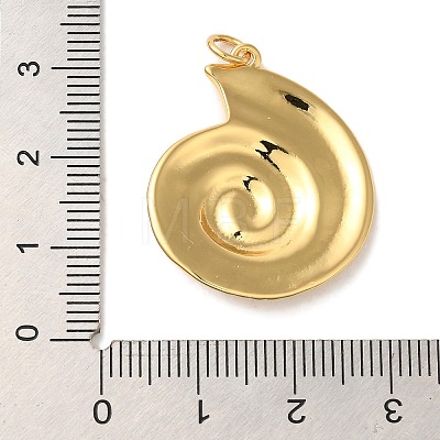 Rack Plating Brass Pendants KK-U027-42G-1