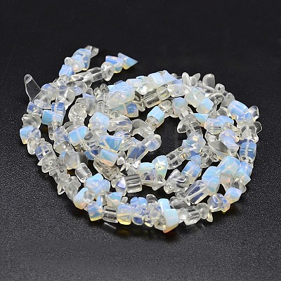 Chip Opalite Beads Strands X-G-N0134-15-1