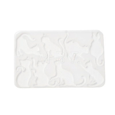 Cat Shape DIY Pendant Silicone Molds SIL-F010-01-1