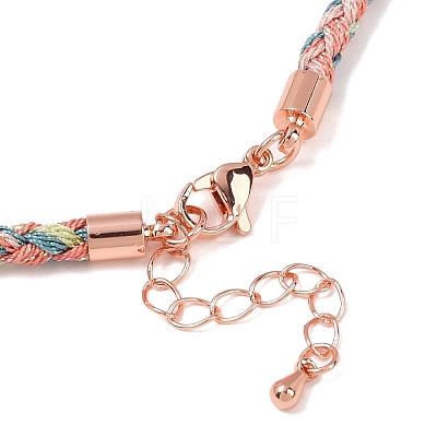 3.5MM Round Nylon Cotton Cord Necklace Making NJEW-C106-03RG-08-1