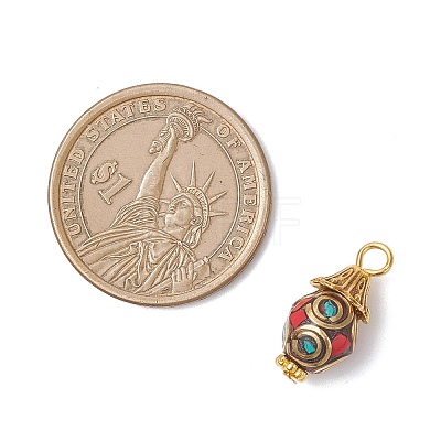 Handmade Indonesia Pendants PALLOY-JF04541-1