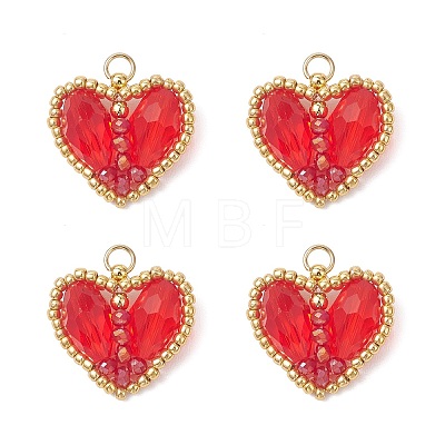 Glass Pendants PALLOY-MZ01196-1