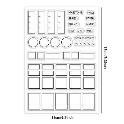 Custom PVC Plastic Clear Stamps DIY-WH0448-0677-1